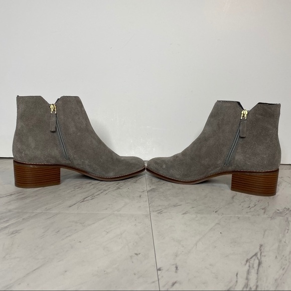 New! Cole Haan Haidyn Suede Buckle Gray Boot 8 1/2 - Picture 5 of 13